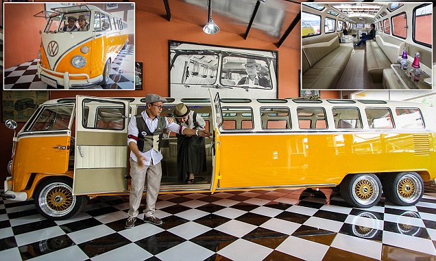 Warga Semarang Disorot Media Asing, Modifikasi VW Kombi Hampir 8 Meter
